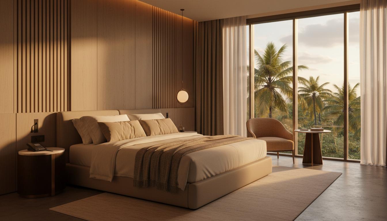 Luxury hotel interior
